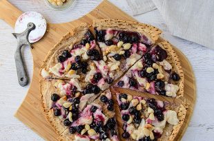 Nutty Blueberry Breakfast Pizza2 310x205 - Nutty Blueberry Breakfast Pizza